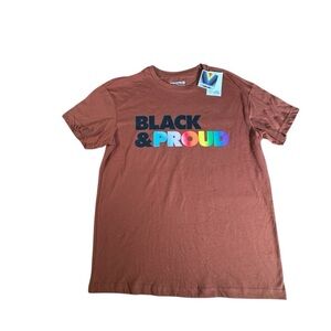 Black & Proud TakePride T-Shirt XS Target LGBTQ Rainbow Graphic Tee NWT